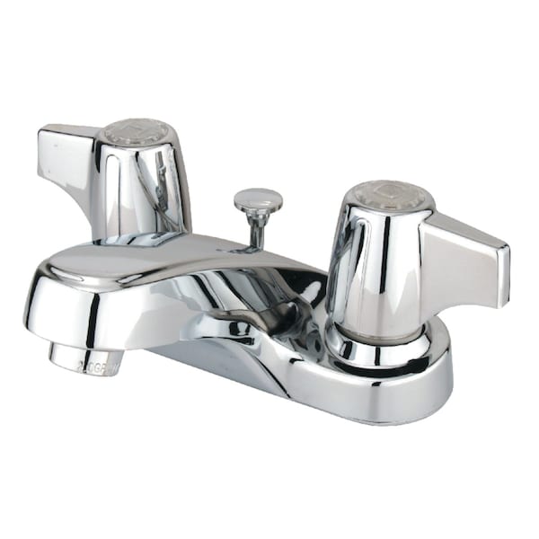 GKB160B 4" Centerset Bathroom Faucet, Polished Chrome